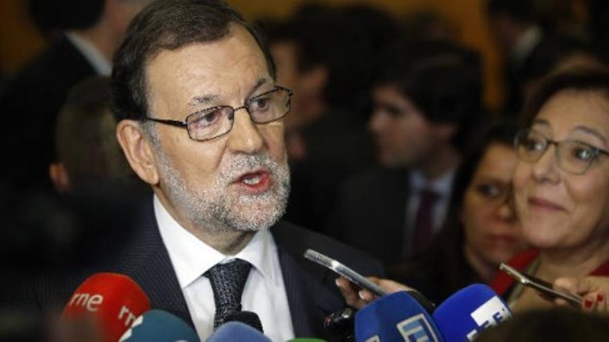Rajoy: "Evidentemente presentará mi candidatura"