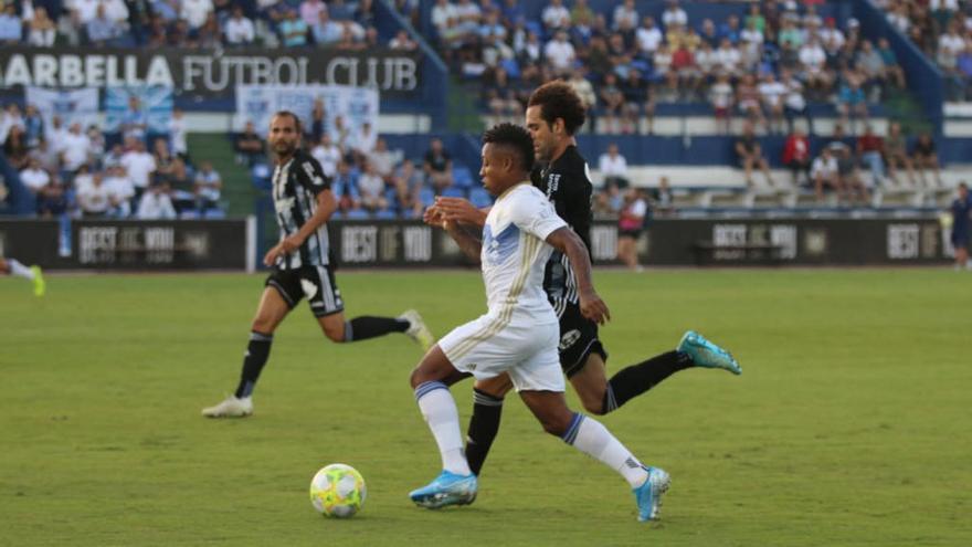 Paulo Vitor protagonizó una de las últimas acciones de un encuentro marcado por una enorme igualdad.