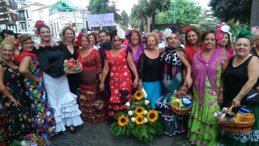 La feria de octubre colorea Teror