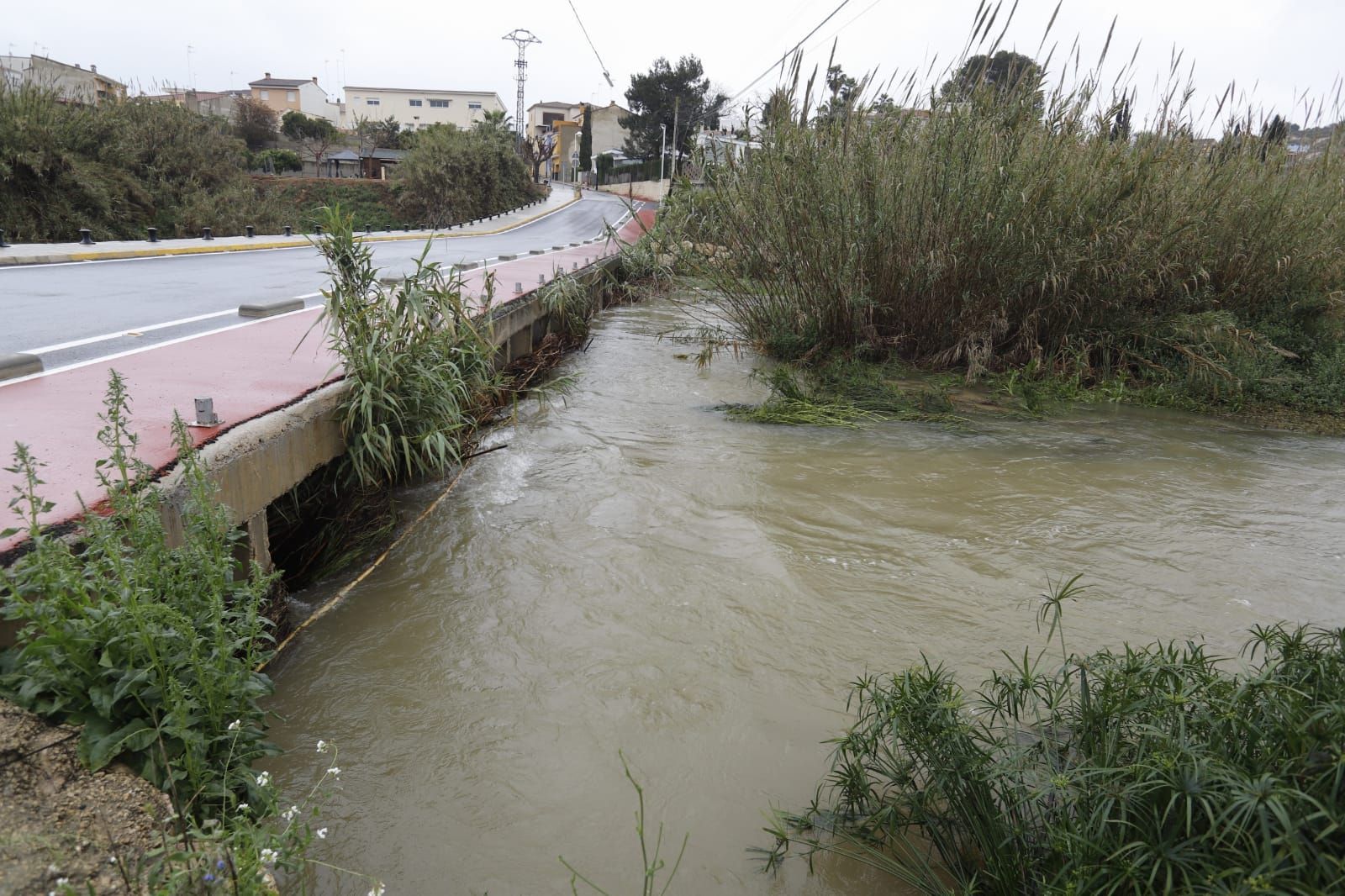 Las imágenes del paso del temporal de luvia por la Comunitat Valenciana