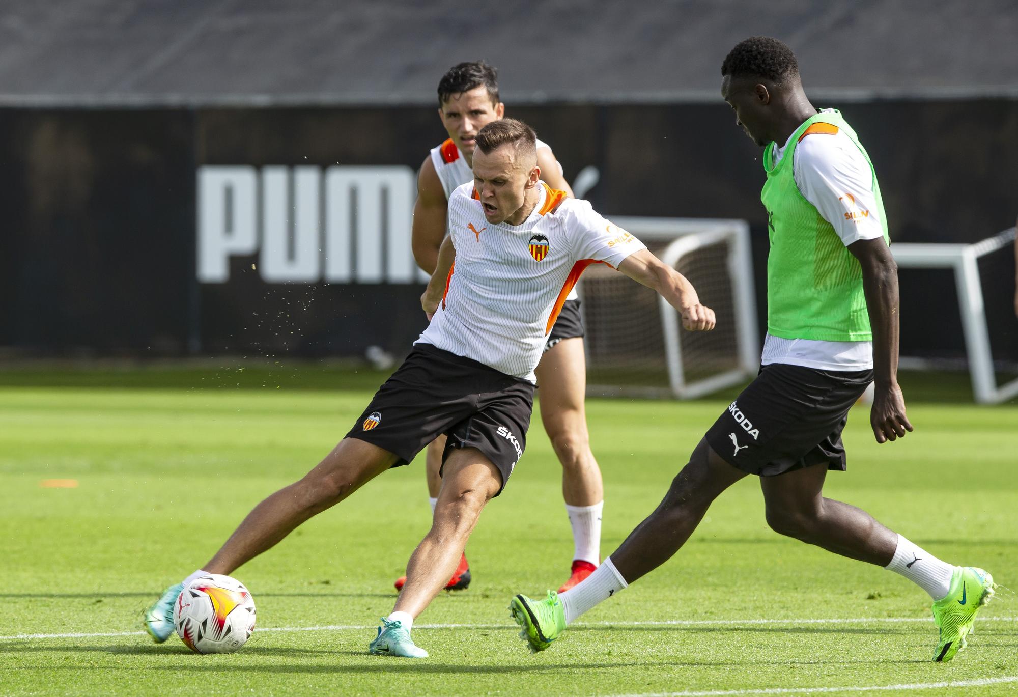 La semana de entrenamientos del Valencia CF