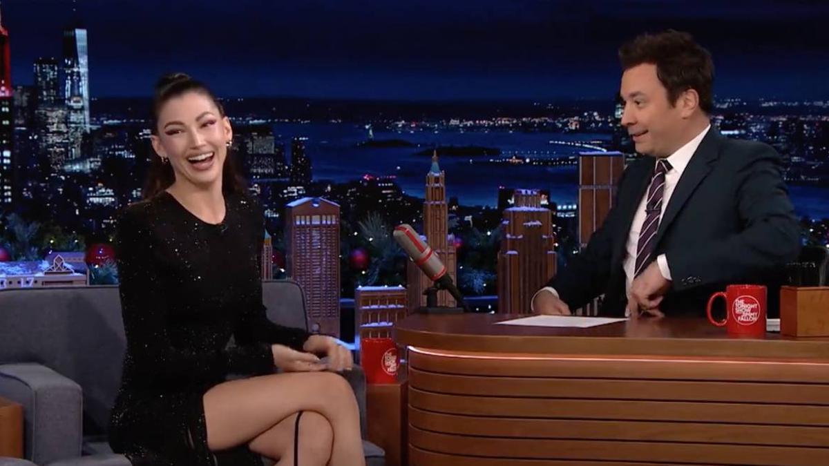 Úrsula Corberó cuenta a Jimmy Fallon cómo supo que Madonna era fan de La casa de papel