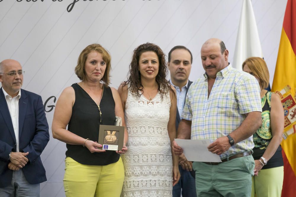 Entrega de premios a los mejores quesos y vinos de Gran Canaria