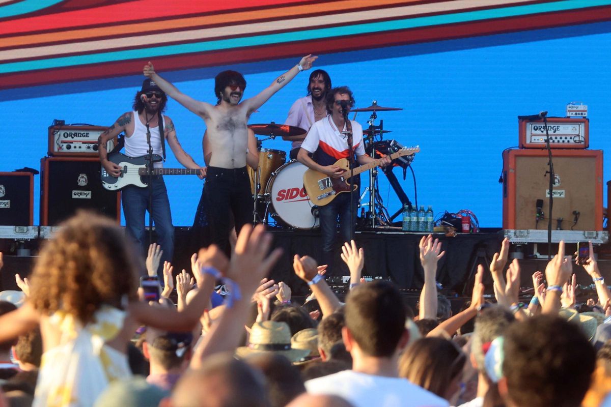 Los conciertos a plena luz del día son otra característica del Atlantic Fest.