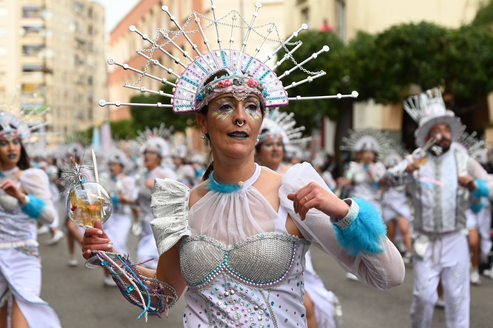 Desfile de comparsas del Carnaval de Badajoz