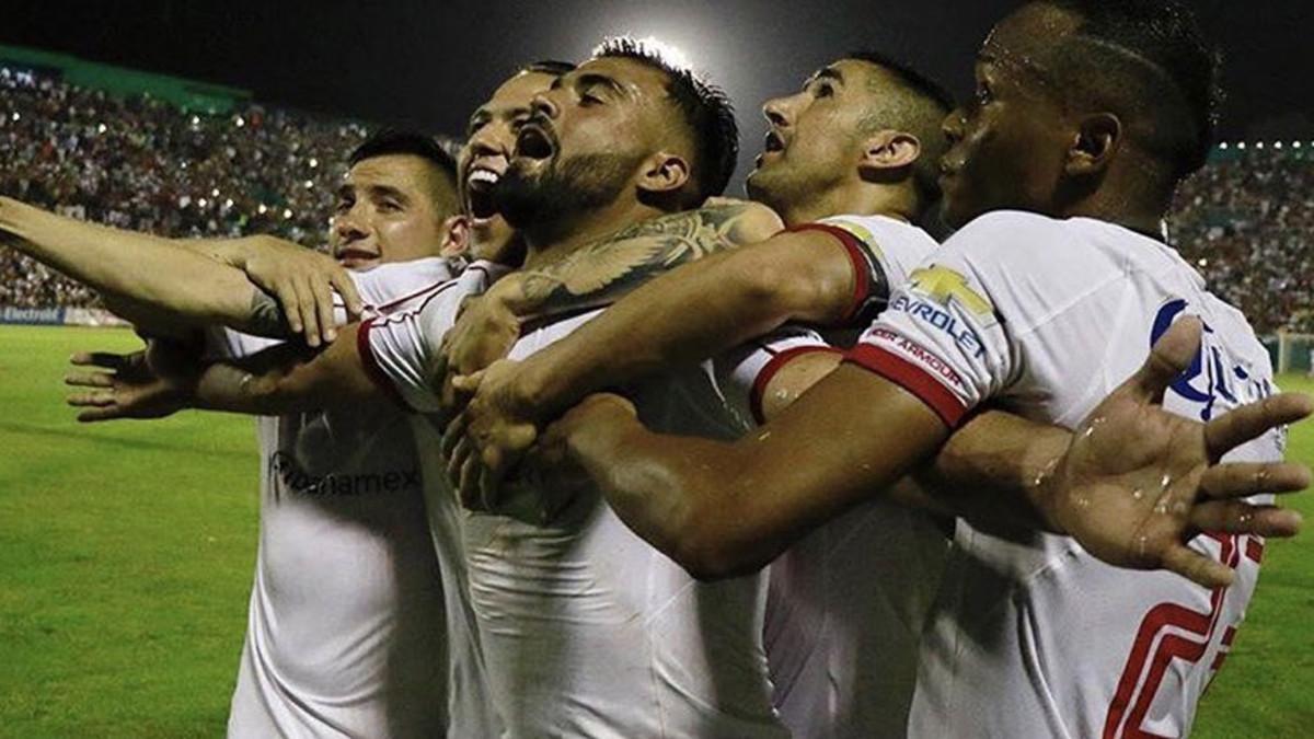 Toluca celebra su pase a semifinales de la Copa MX