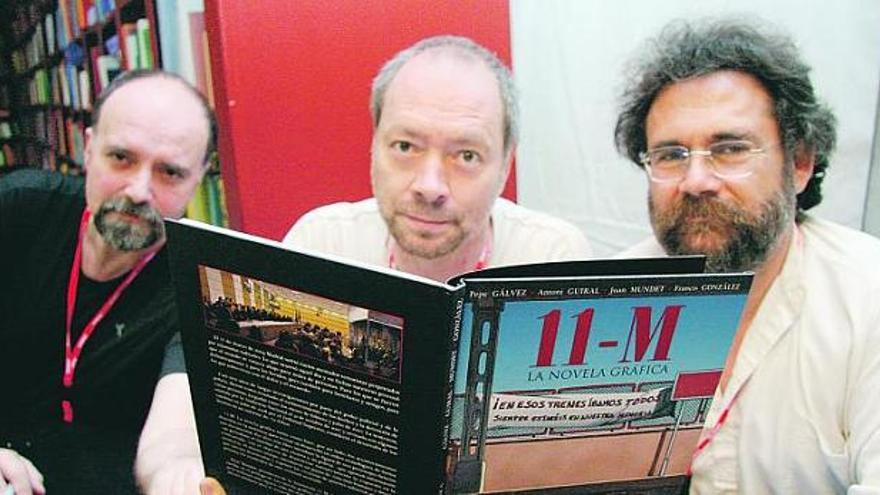 Varias tiras del cómic «11-M».