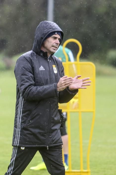 Entrenamiento del Real Oviedo en El Requexón