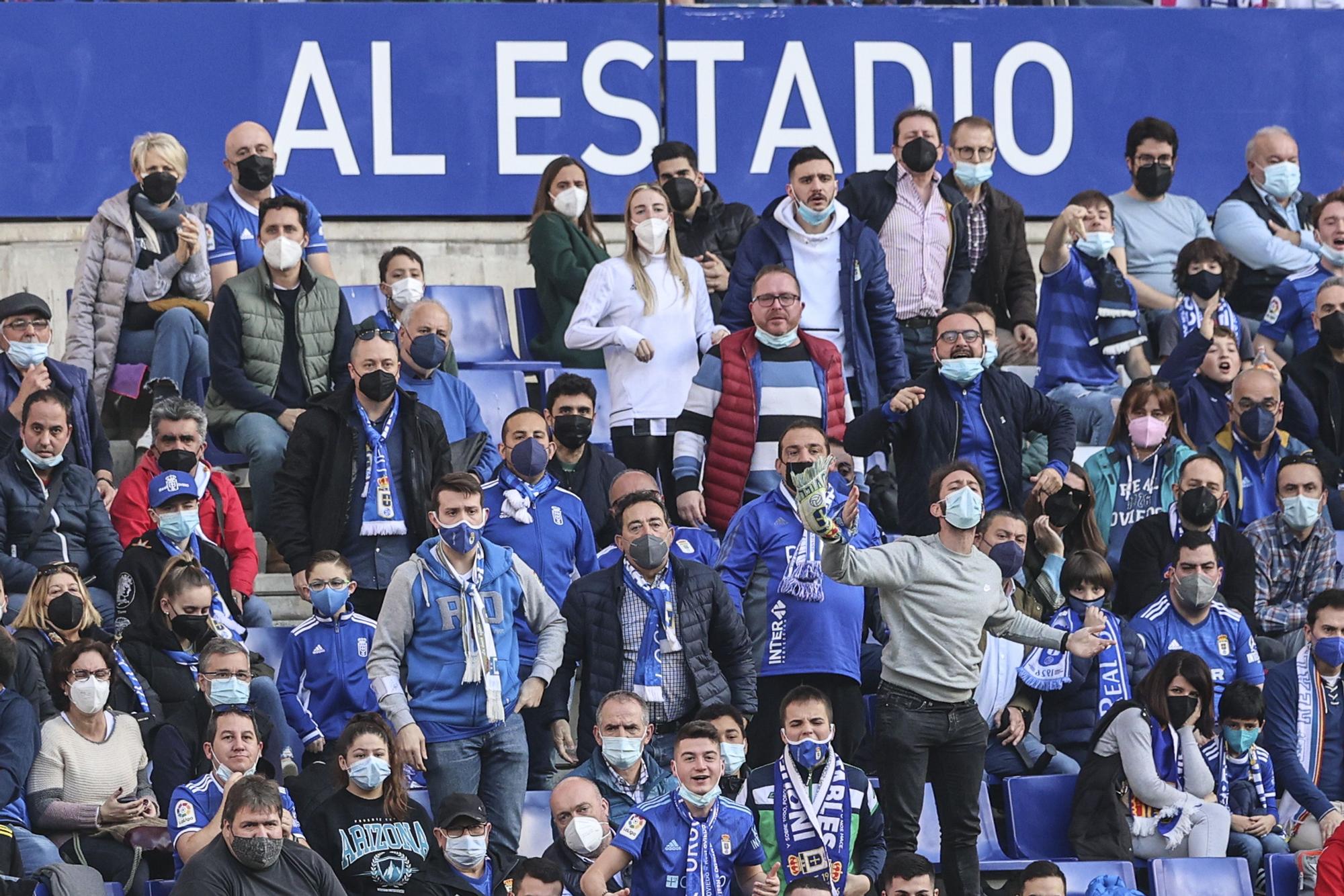 Las mejores imágenes de la victoria del Real Oviedo ante la Ponferradina (2-0)