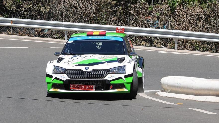 Rally Islas Canarias: Luis Monzón marca el mejor tiempo en el tramo de calificación
