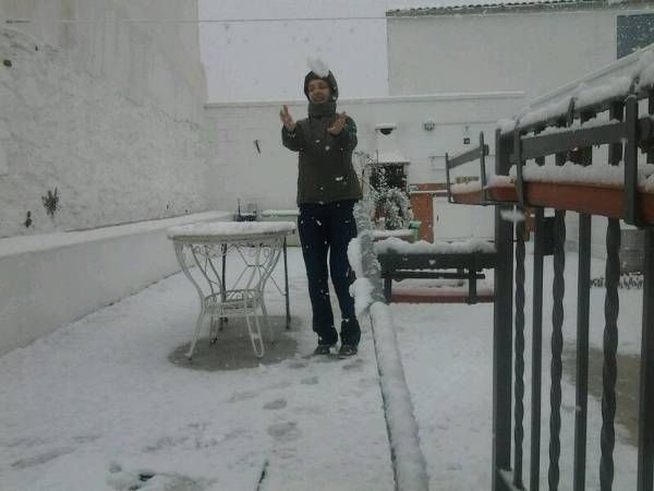 Las fotos de los cordobeses en la nieve