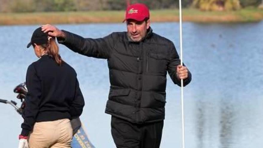 José María Olazábal durante la final del Lacoste Promesas.