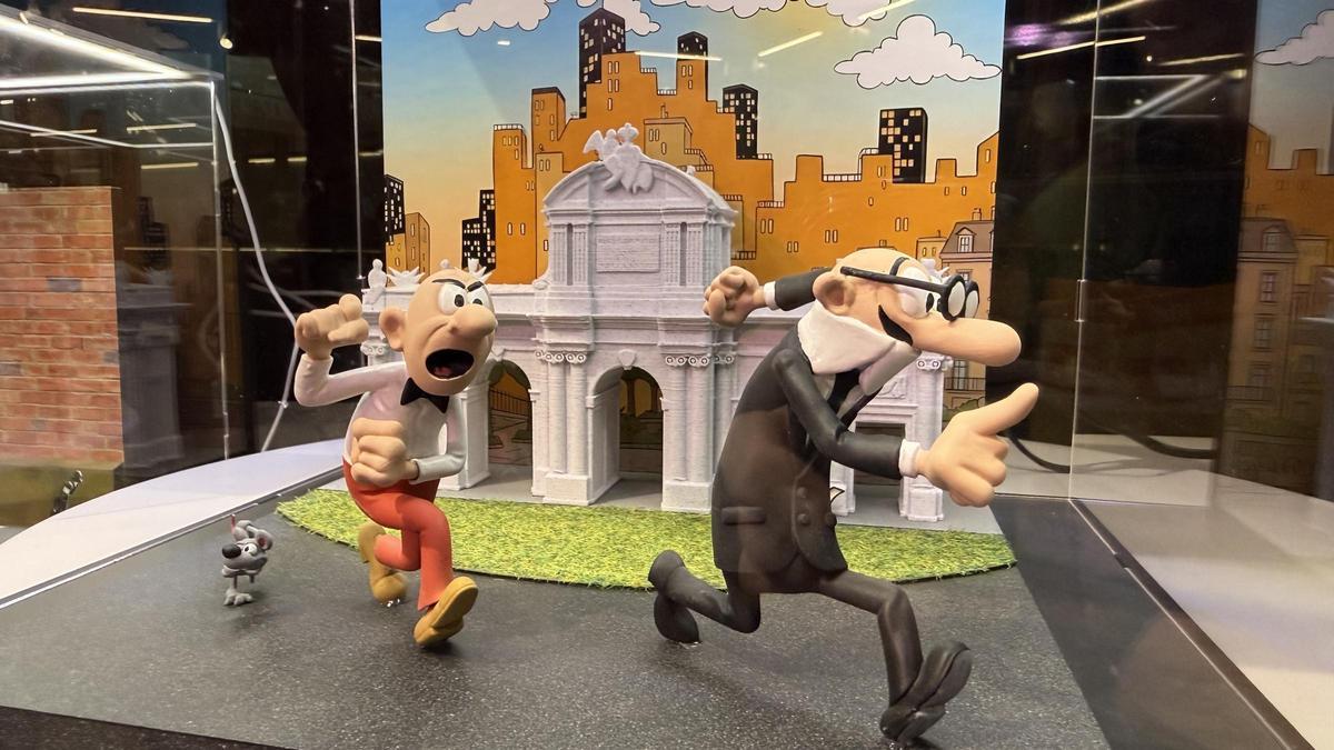 Barcelona homenajea a Francisco Ibáñez con un circuito urbano de dioramas dedicados a sus personajes
