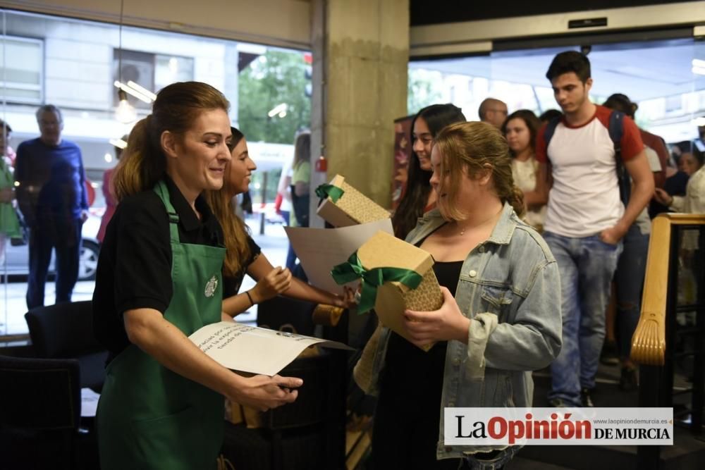 Starbucks abre sus puertas en la Gran Vía de Murci