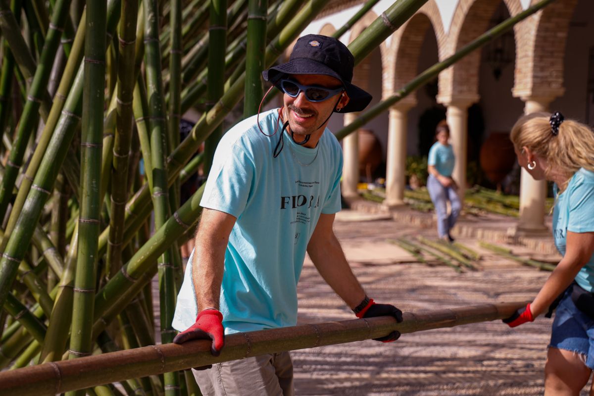 Comienza el montaje de las instalaciones de Flora 2025