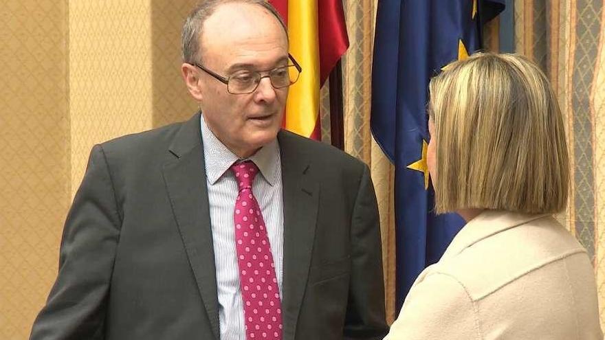 José María Linde, en el Congreso de los Diputados.