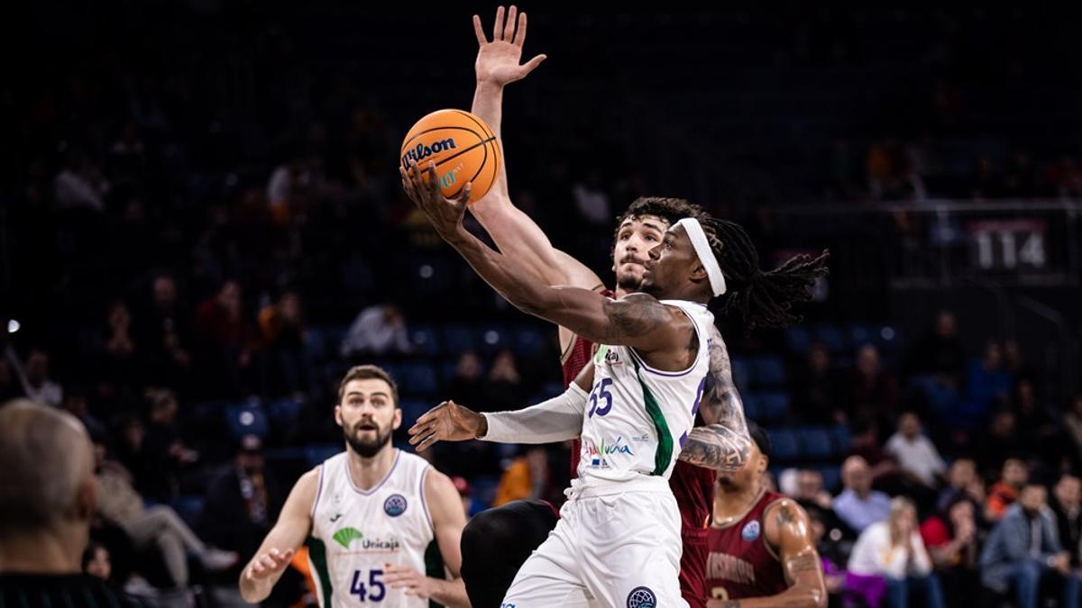 El Unicaja deberá luchar todavía para pasar a cuartos de final.