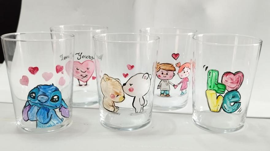 Venta de vasos a favor de la fundación Sorapán de Rieros en Plasencia