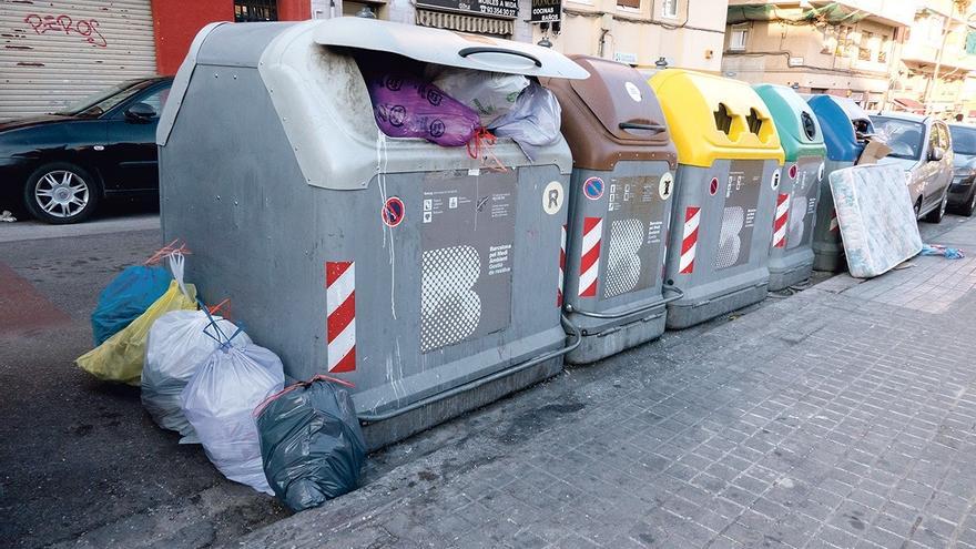 Cambiar la basura de sitio