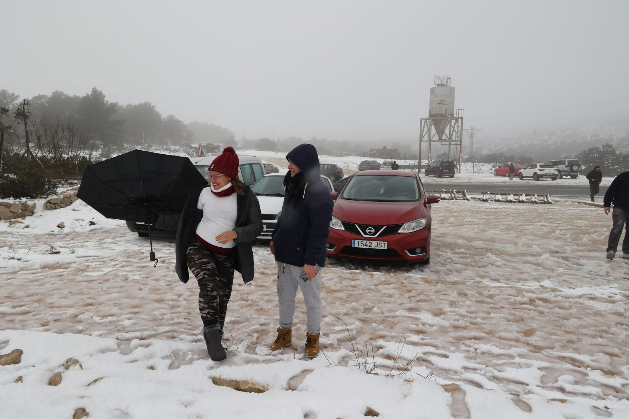Nieve en Alicante: las estampas más esperadas en invierno