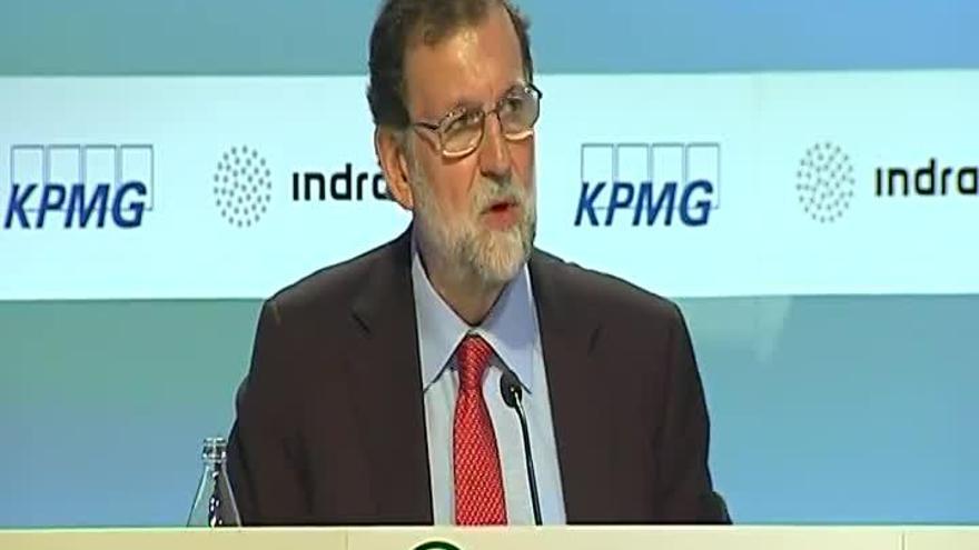 Rajoy: &quot;No voy a autorizar ningún referéndum para la secesión porque ni puedo ni quiero&quot;