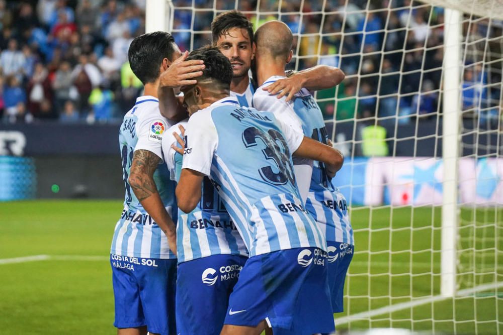 Málaga vs Oviedo en imágenes