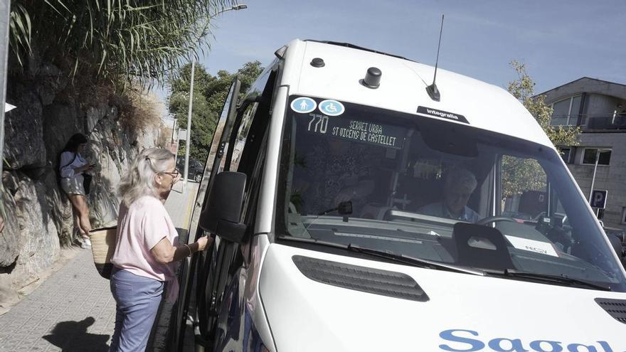 Sant Vicenç estrena amb èxit el seu bus urbà: «Aviat en caldrà un més gran»