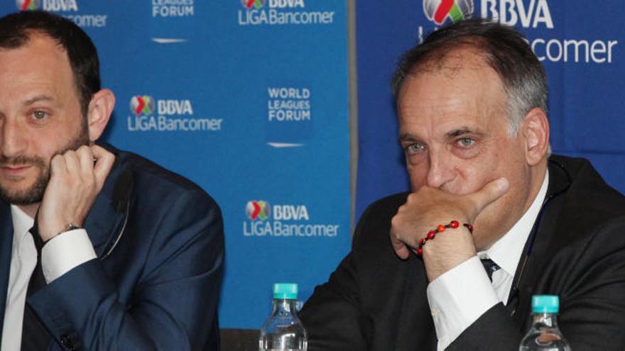 Tebas: &quot;Sabemos que hay jugadores que apuestan&quot;