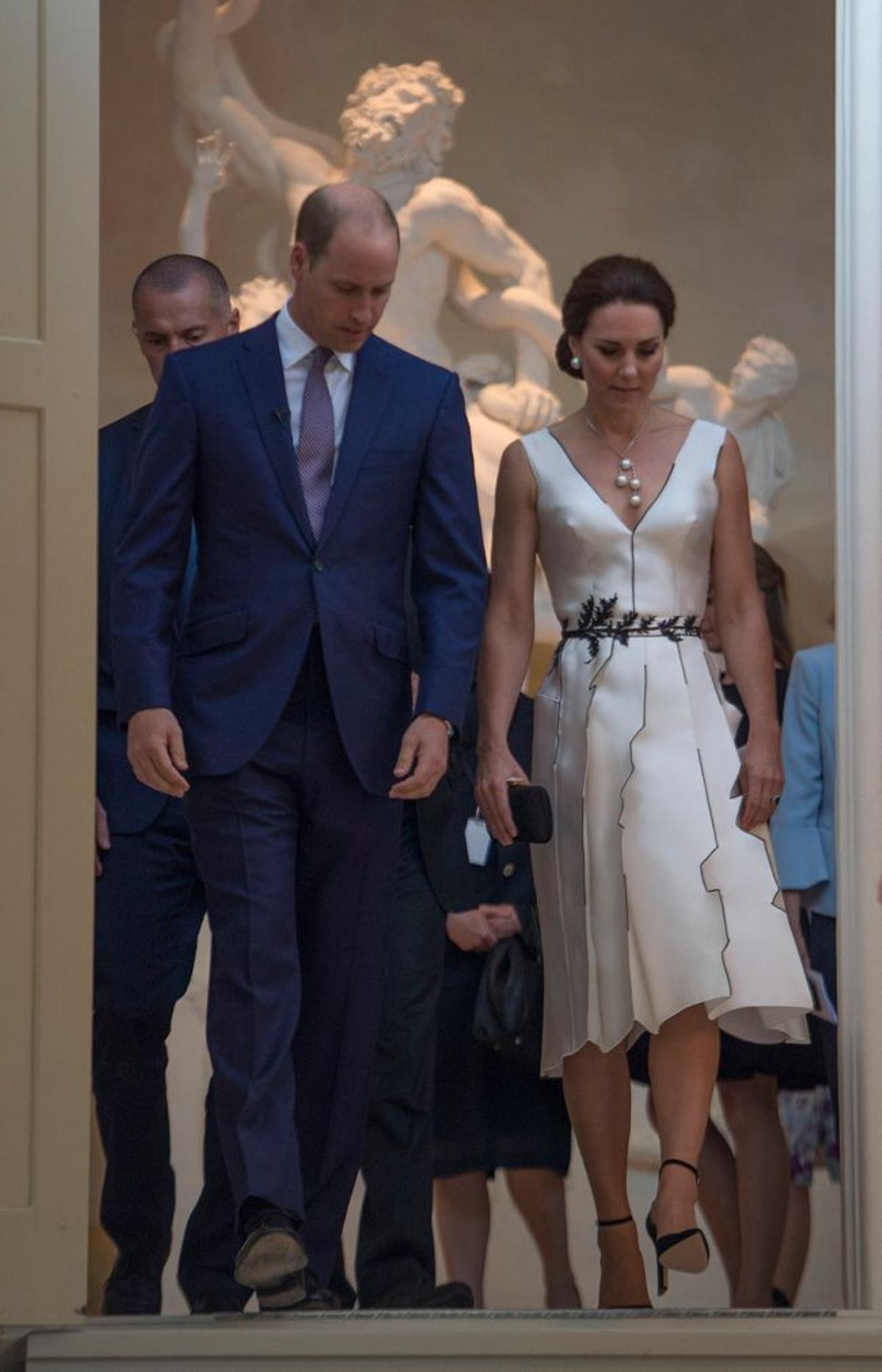 El original vestido de Kate Middleton en Polonia