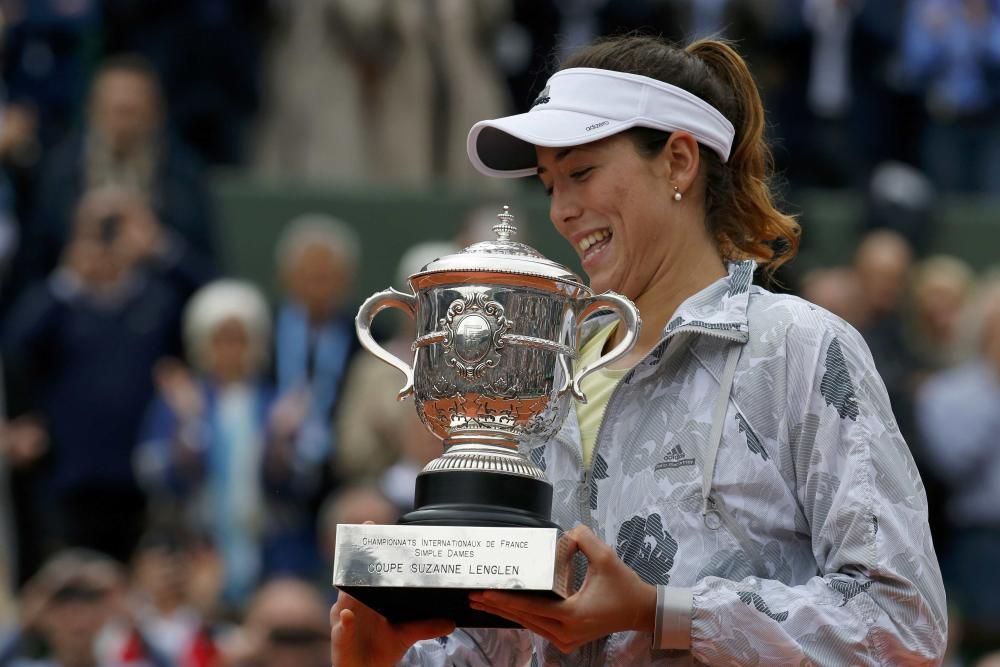 Garbiñe Muguruza conquista Roland Garros