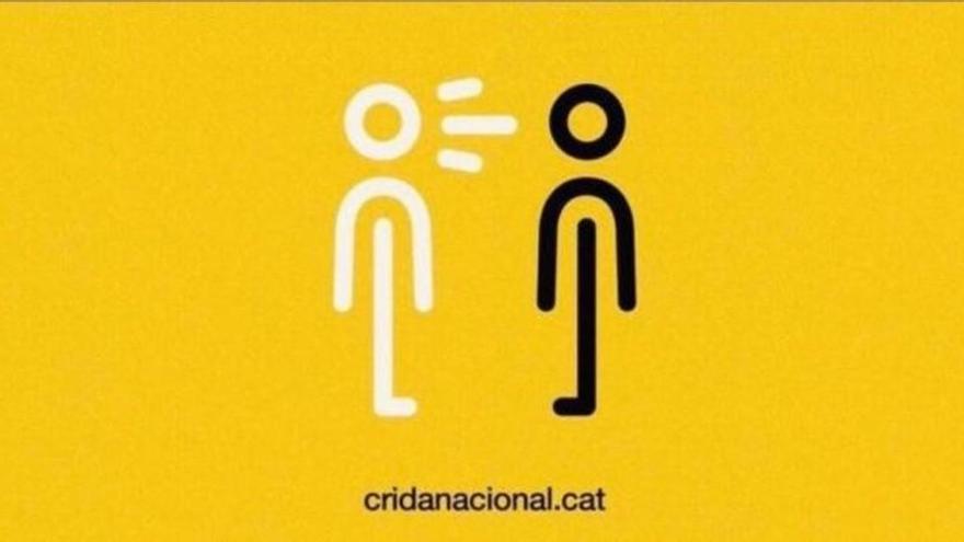 El logo de Puigdemont y la Crida Nacional per la República que se ha hecho viral