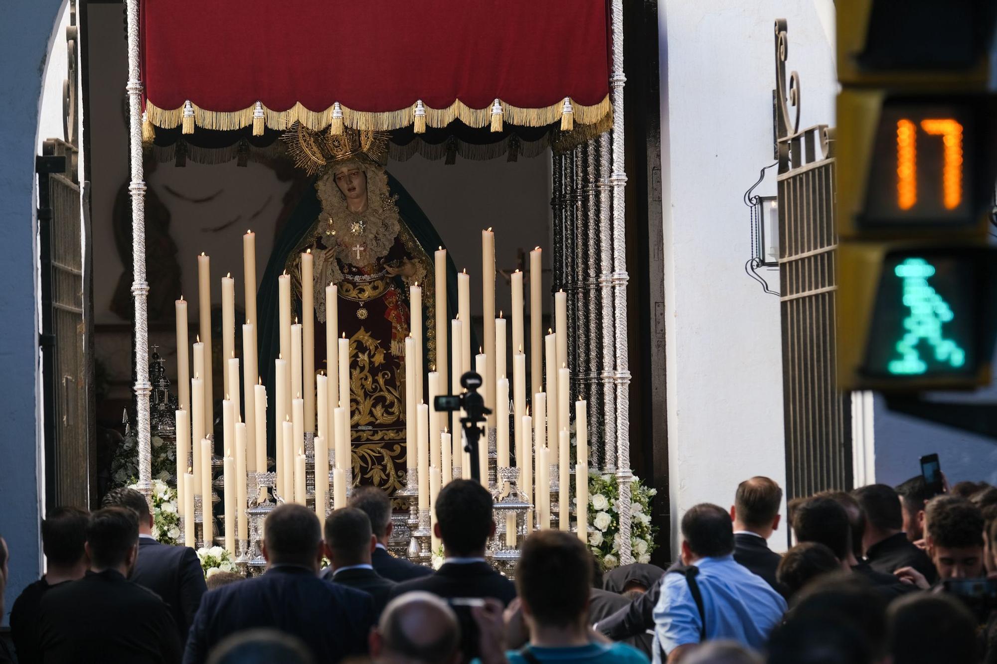 La salida extraordinaria de Mediadora de Salvación, en imágenes