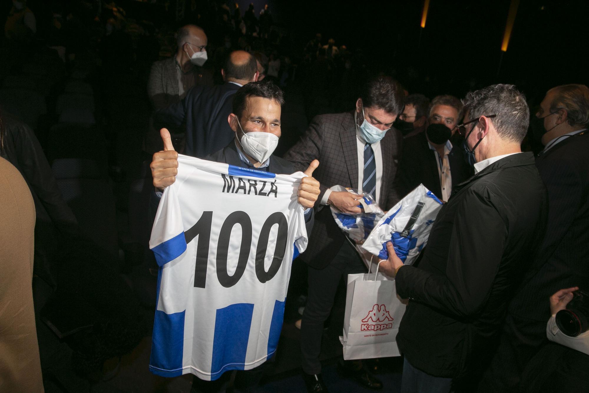 Gala presentación actos del centenario del Hércules CF