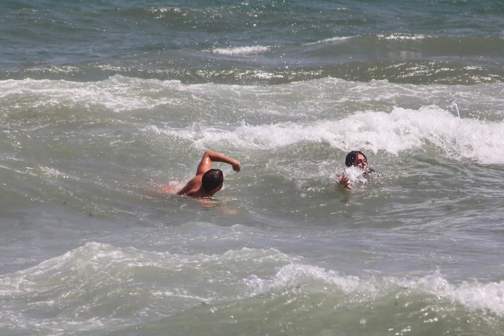 Los arenales tenían prohibido el baño