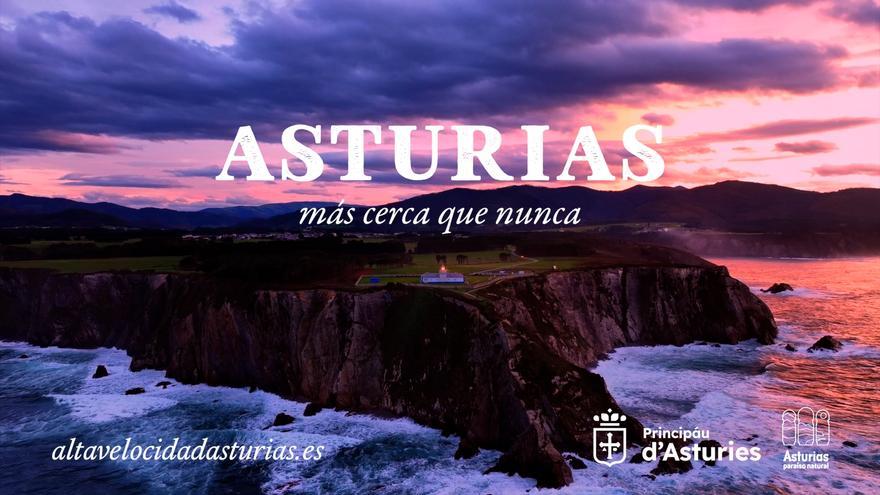 "Asturias más cerca que nunca": la campaña con la que el Principado quiere impulsar el turismo con la llegada del AVE