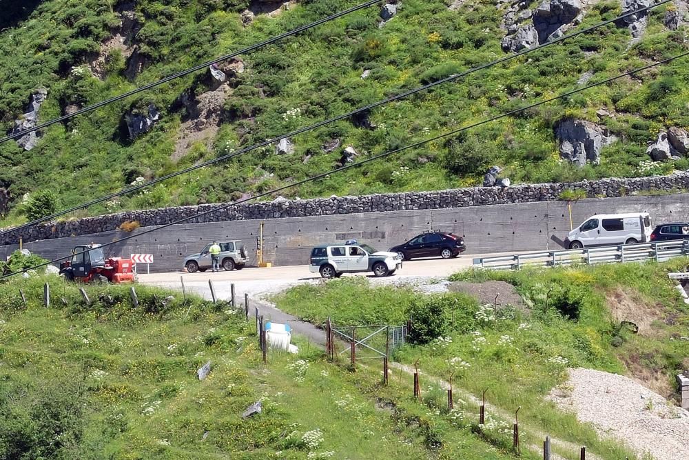 Retenciones de vehículos en el puerto de Pajares