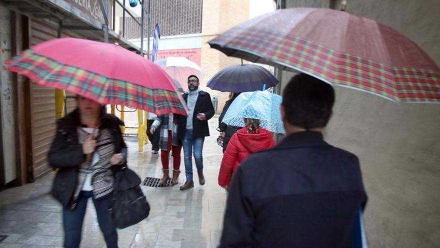 La lluvia volverá a Málaga y se mantendrá hasta el fin de semana.