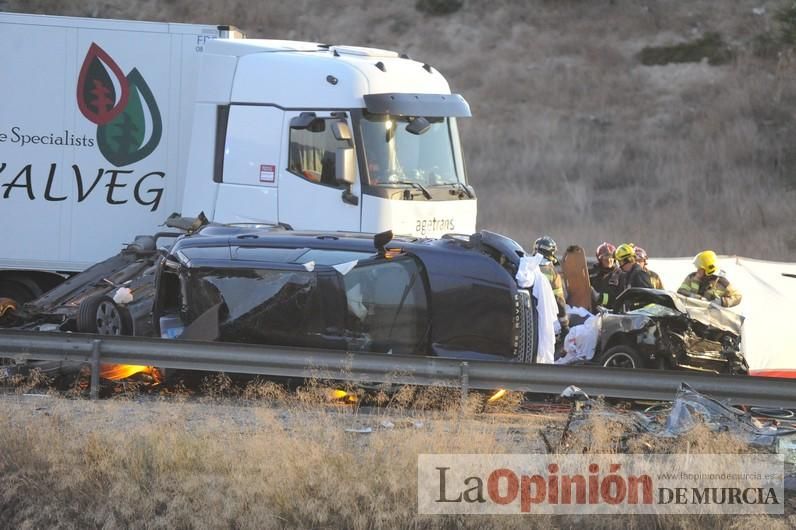 Grave accidente en Sangonera la Seca