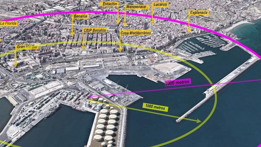 El Constitucional anula la norma del Consell que impide los macrodepósitos en el puerto de Alicante