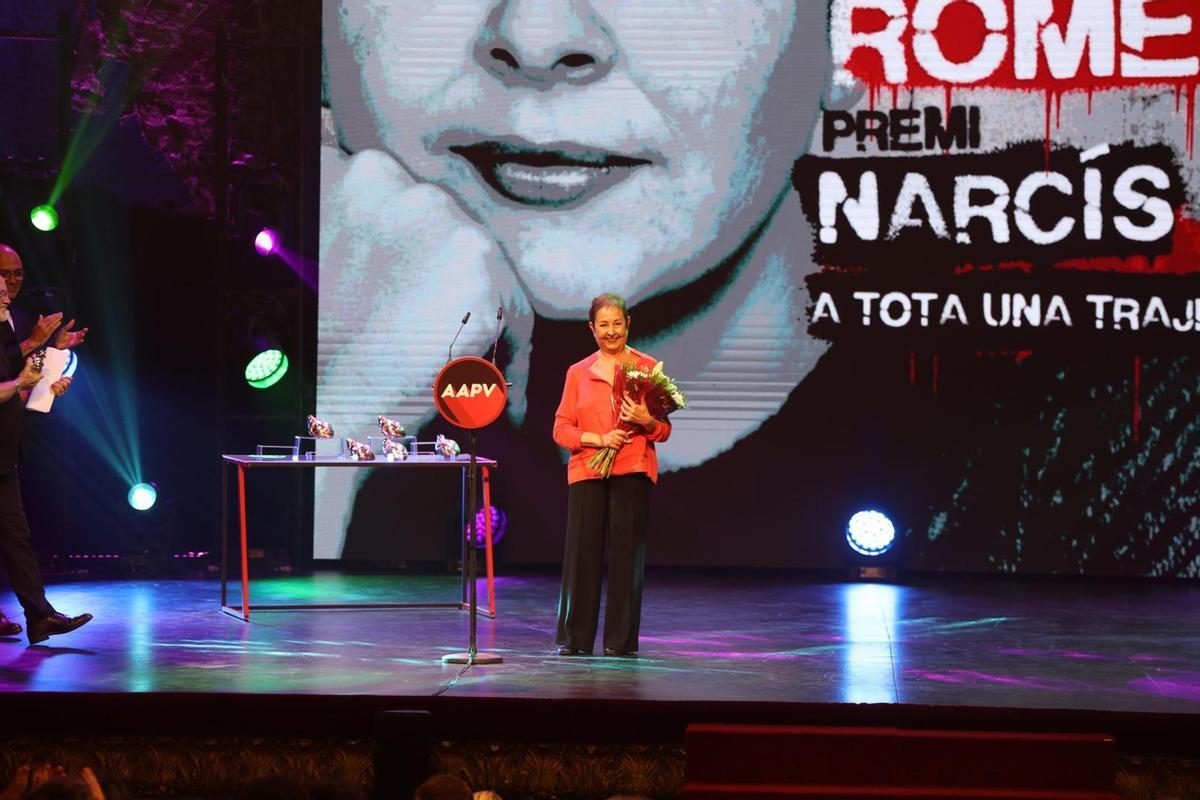 Entrega del Premi Narcis a toda una trayectoria.