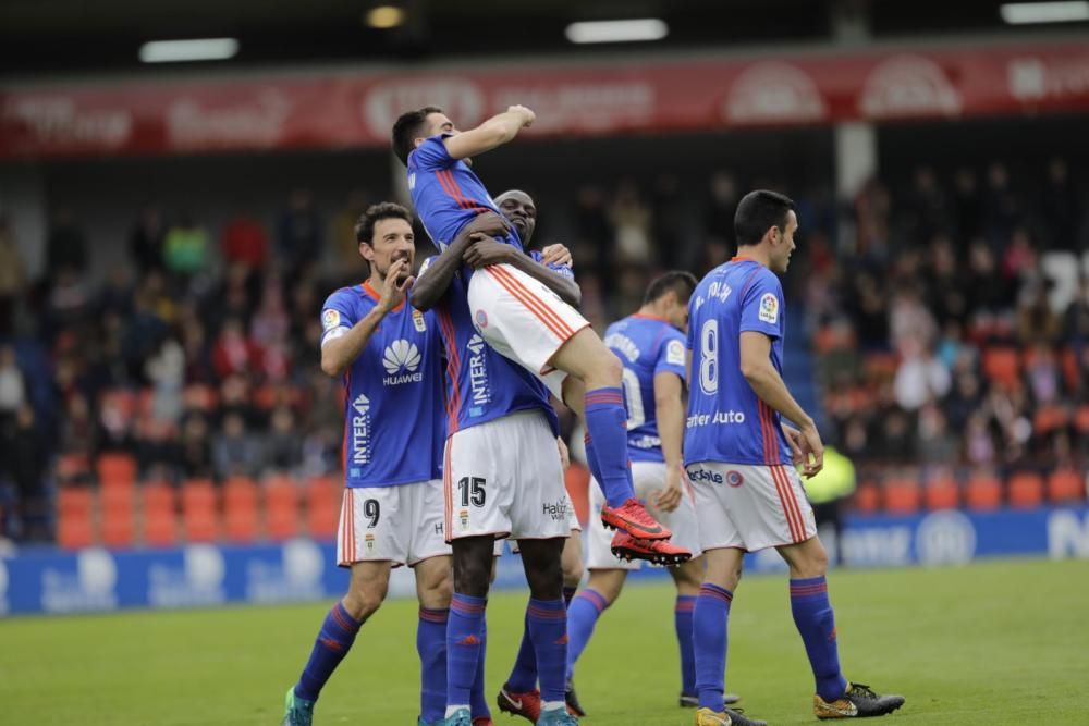 El partido entre el Lugo y el Real Oviedo, en imágenes