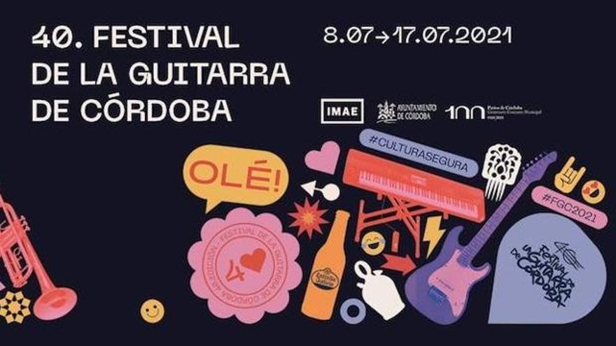 Cartel del Festival de la Guitarra de Córdoba