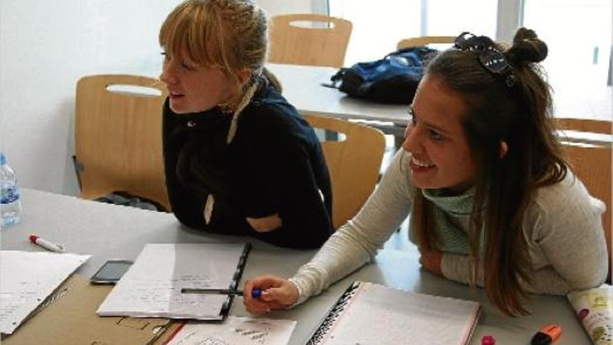 Estudiants d&#039;Erasmus en una imatge d&#039;arxiu