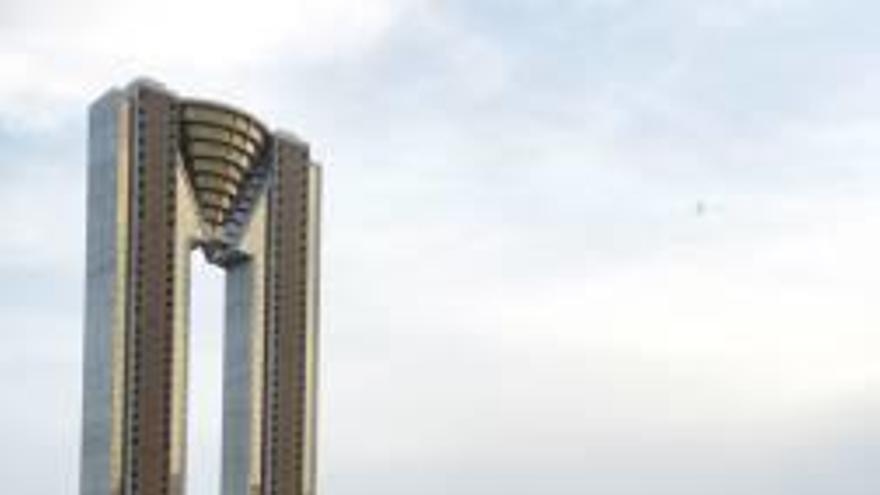 Una imagen de las torres In Tempo de Benidorm.