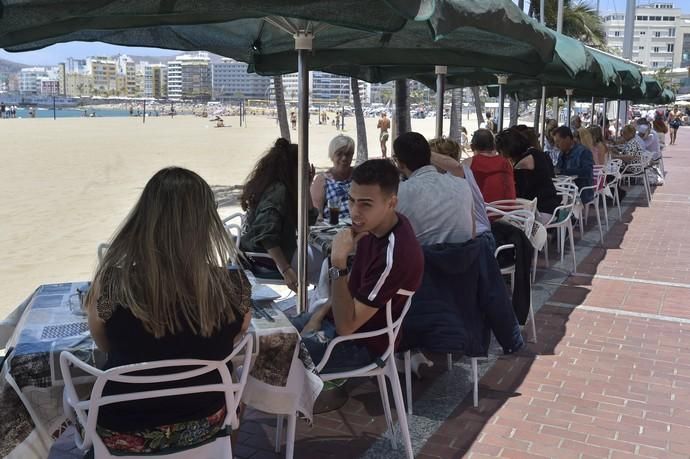 26-05-2019 LAS PALMAS DE GRAN CANARIA. Playa de Las Canteras  | 26/05/2019 | Fotógrafo: Andrés Cruz