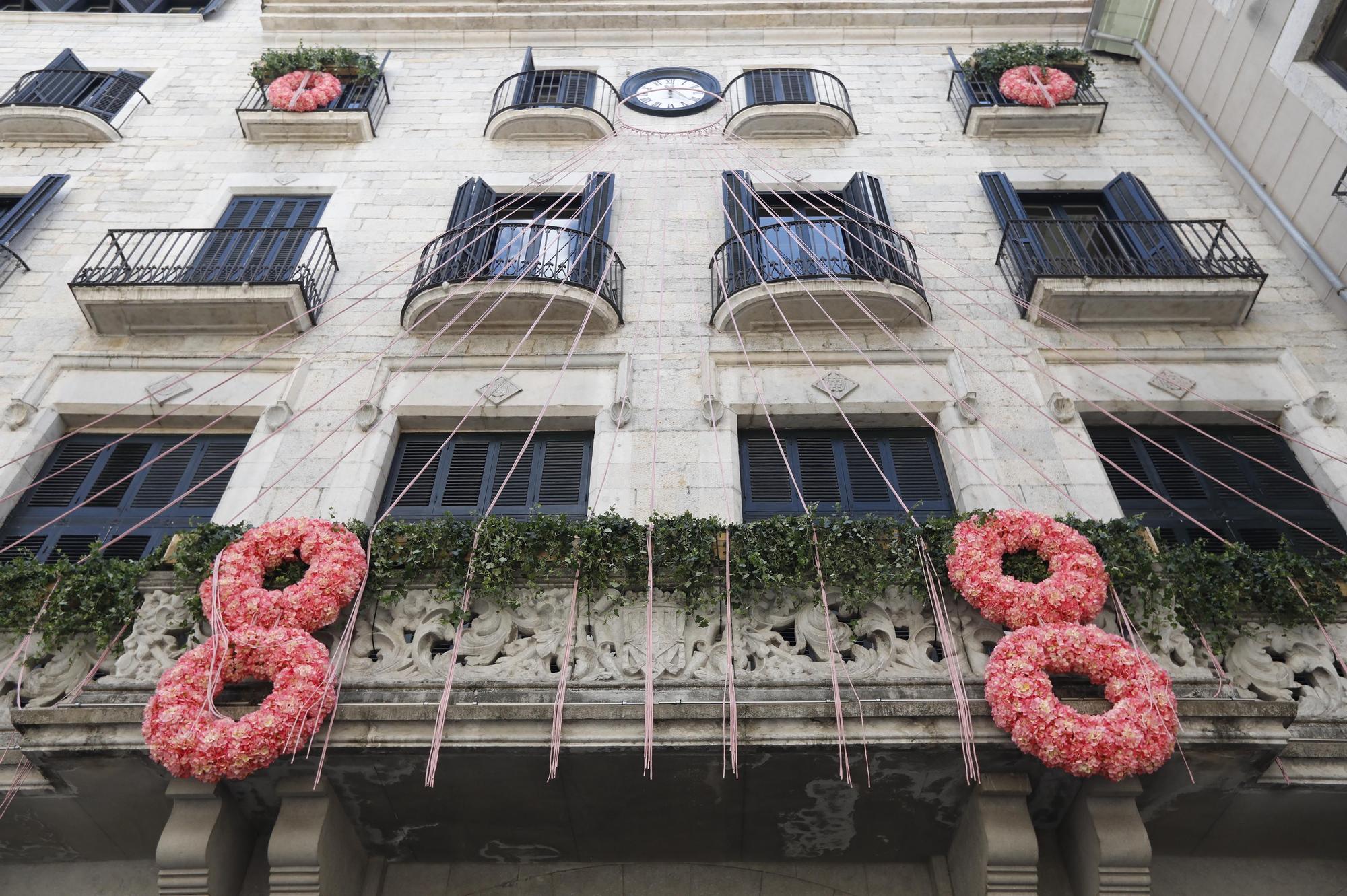 Girona es torna a omplir de color i riuades de gent en el retorn a la normalitat de Temps de Flors