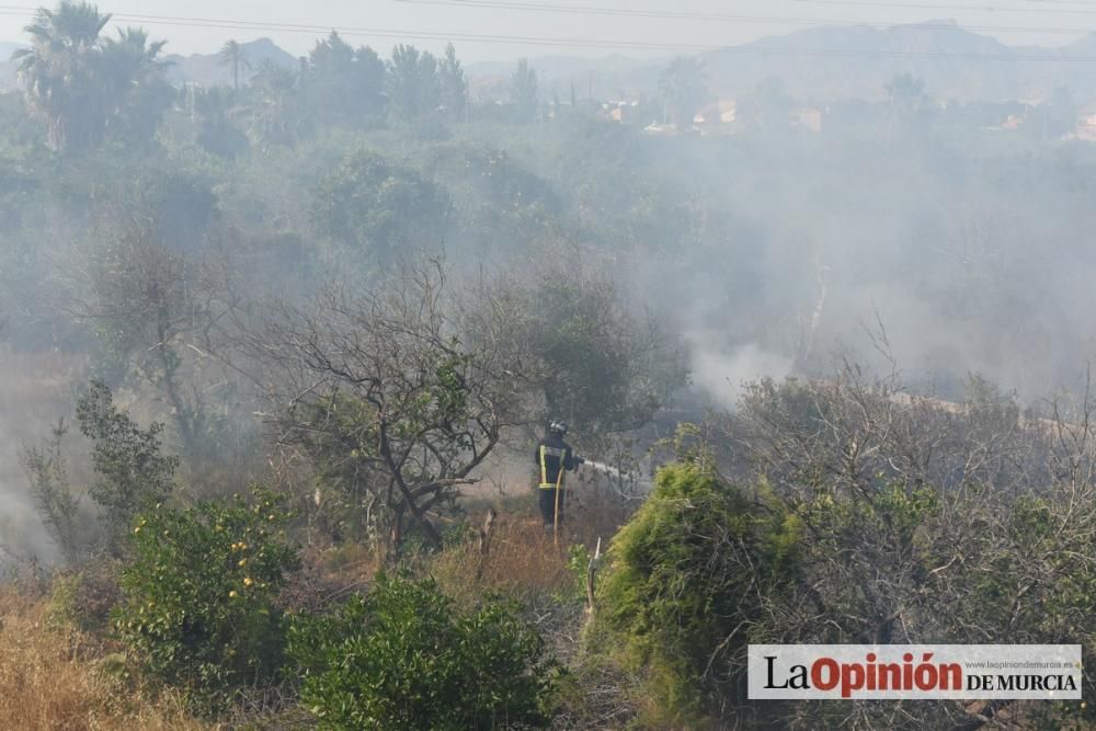 Incendio en Beniaján