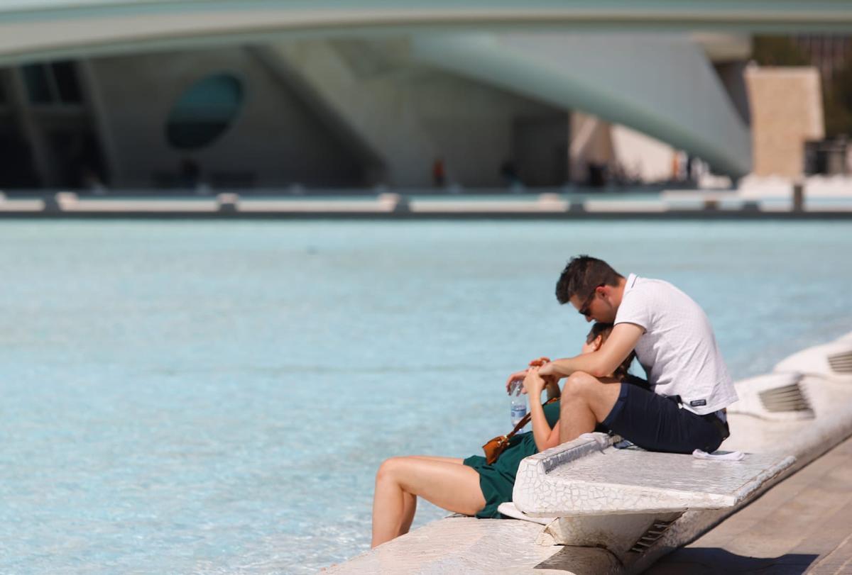Calor estival en València en pleno mes de abril