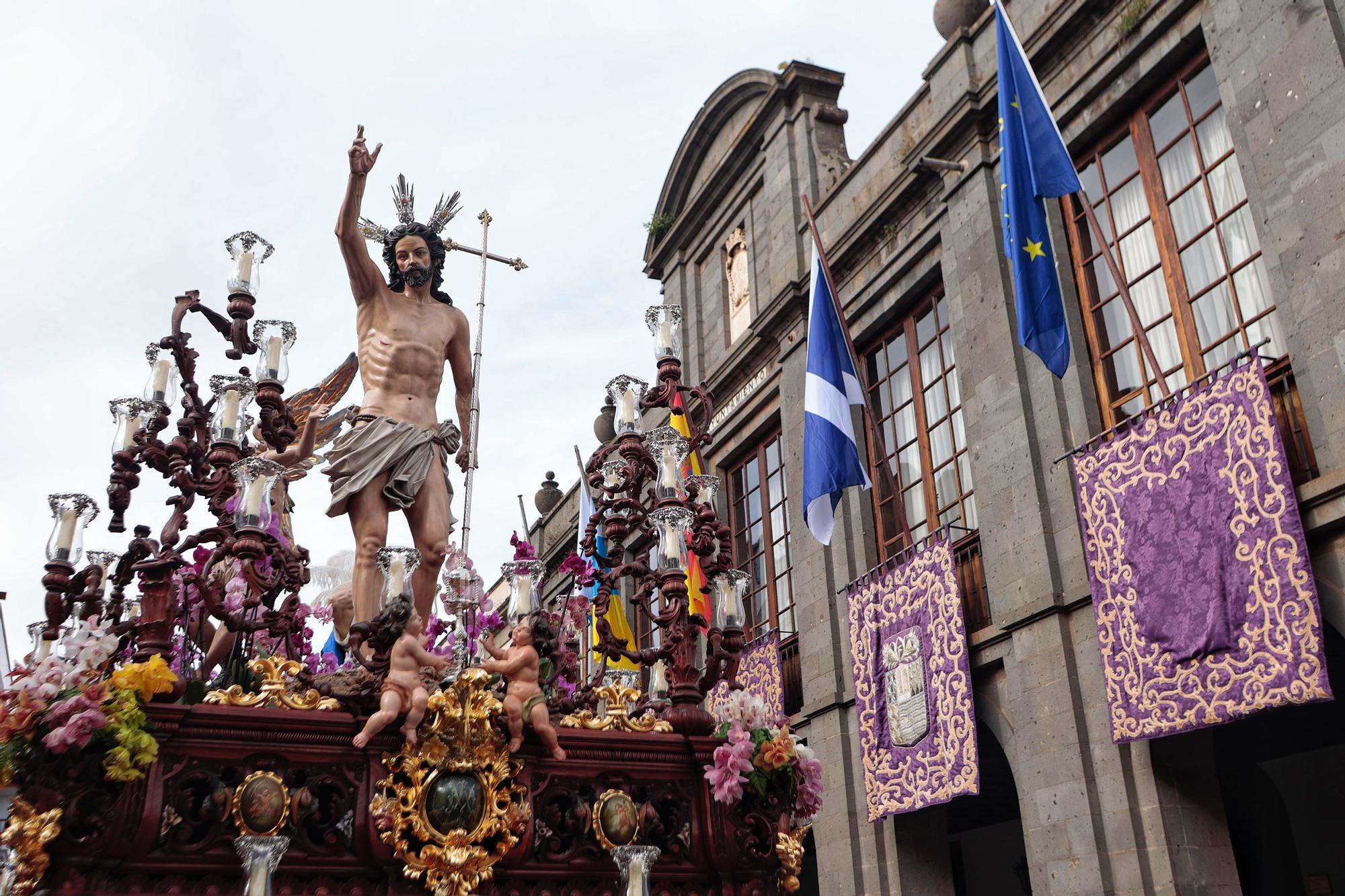 Procesión del Cristo Resucitado en La Laguna