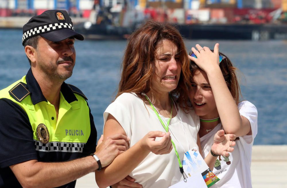 Simulacro de accidente aéreo en Málaga